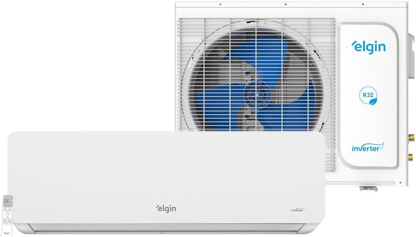 Ar Condicionado Split Hi Wall Inverter Elgin Eco Dream 12000 BTU/h Frio 45HIFI12C2WA – 220 Volts